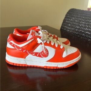 Nike Orange Bandana Dunk